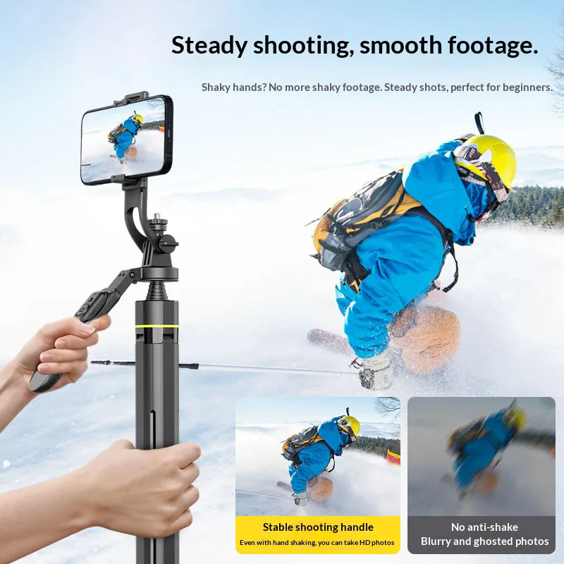 CYKE TT18 For Smartphones 360 Degree Panoramic Gimbal Selfie Stick 1810mm Extended Tripod with Remote - Without Fill Light - 4