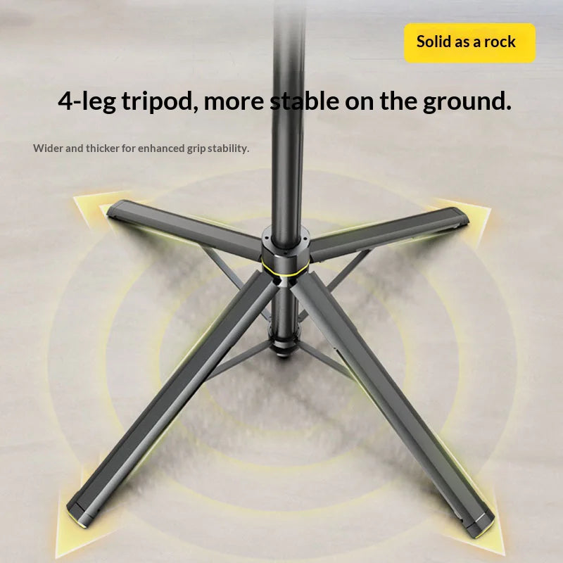 CYKE TT18 For Smartphones 360 Degree Panoramic Gimbal Selfie Stick 1810mm Extended Tripod with Remote - Without Fill Light - 5