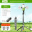 P61 Stretchable Selfie Stick with Dual Square Fill Lights, Auto Pop-Up Cell Phone Tripod Stand Remote Control for Live Streaming / Video Recording - 2