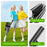 P61 Stretchable Selfie Stick with Dual Square Fill Lights, Auto Pop-Up Cell Phone Tripod Stand Remote Control for Live Streaming / Video Recording - 3