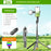 P61 Stretchable Selfie Stick with K-Style Fill Light, Auto Pop-Up Cell Phone Tripod Stand Remote Control for Live Streaming / Video Recording - 2