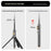 P29D Portable Selfie Stick with RGB Fill Light for Live Streaming Cell Phone Tripod Stand Support Remote Control - 6