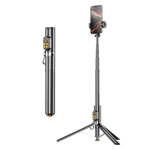 P29 Portable Selfie Stick Tripod Phone Holder with Remote Control Extendable Monopod for Live Streaming  /  Photography - 1