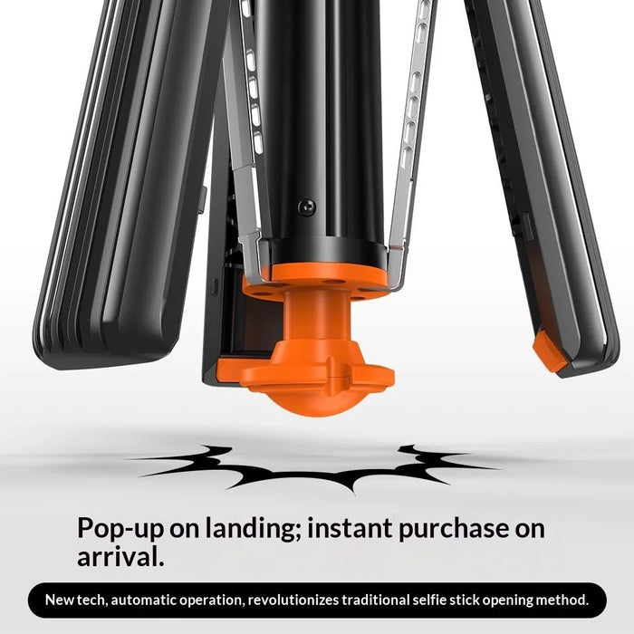 P29 Portable Selfie Stick Tripod Phone Holder with Remote Control Extendable Monopod for Live Streaming  /  Photography - 3