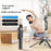 P18TK Selfie Stick with Dual Square Fill Light Handheld Stabilizer Pop-up Tripod Stand for Live Streaming - Black - 6