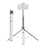 CYKE AB226 2 in 1 Auto Pop-up Anti-Shake Tripod Extendable Selfie Stick for Photography/Videography, without Fill Light - White - 1