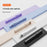 CYKE AB226 2 in 1 Auto Pop-up Anti-Shake Tripod Extendable Selfie Stick for Photography/Videography, without Fill Light - White - 6