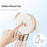 CYKE AB230 1.7m Extendable Selfie Stick with Magnetic Phone Holder Auto Pop-up Tripod Stand for Live Streaming - White - 3