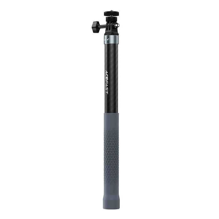 ACEFAST E38 1.2m Carbon Fiber Telescopic Selfie Stick 5 Level Adjustable Selfie Stick - Black  /  Grey - 1