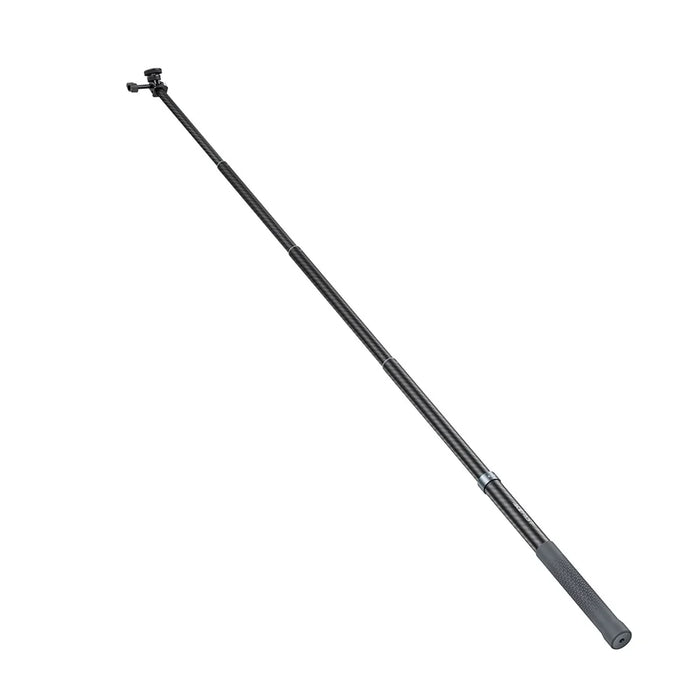ACEFAST E38 1.2m Carbon Fiber Telescopic Selfie Stick 5 Level Adjustable Selfie Stick - Black  /  Grey - 3