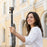 ACEFAST E38 1.2m Carbon Fiber Telescopic Selfie Stick 5 Level Adjustable Selfie Stick - Black  /  Grey - 7