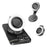 D13 Magnetic Ring Light for Phone Photography 180° Rotating Portable LED Fill Light with 3 Color Modes - Black - 1