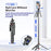 F06 1.3m Extendable Selfie Stick Auto Pop Open Tripod with Bluetooth-compatible Remote - F06 - 2