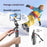 F06 1.3m Extendable Selfie Stick Auto Pop Open Tripod with Bluetooth-compatible Remote - F06 - 4