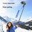 F06 1.3m Extendable Selfie Stick Auto Pop Open Tripod with Bluetooth-compatible Remote - F06 - 5
