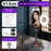 T13Y Bluetooth-compatible Selfie Stick Tripod with Square Fill Light Phone Grip Handle Holder - Black - 2