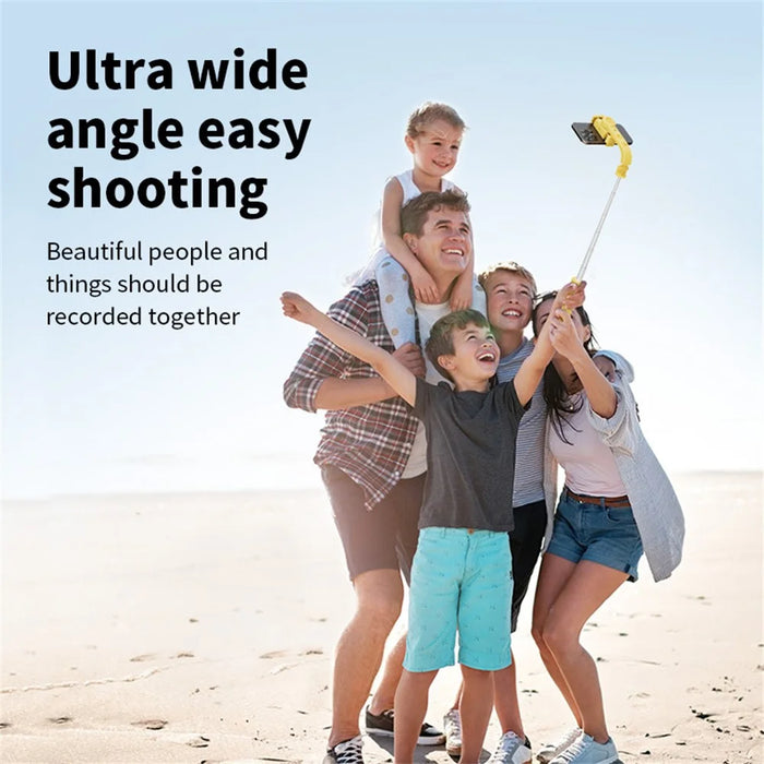 KT08 Phone Gimbal Stabilizer with Single Magnetic Fill Light Bluetooth-compatible Remote Control Anti-shake Tripod Selfie Stick - 7