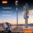 T02TK 360 Degrees Rotation Selfie Stick Tripod with 2Pcs Detachable Beauty Lights Bluetooth-compatible Remote Control Phone Tripod Stand - Black - 3