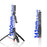 L15-TT 1.8m Auto Pop Open Tripod Selfie Stick Remote Control Bluetooth-compatible Stainless Steel Adjustable Stand for Photography - Black - 6