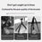 FUNSNAP A8 AI Tracking Phone Tripod 1.9m Extendable 4-Leg Stand for Live Streaming Video Recording (without Fill Light) - Black - 7