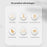 Q13 AI Smart Tracking Gimbal with 2Pcs Fill Lights Phone Selfie Stick 360 Degree Face Follow Vlog Stabilizer for Phone Photography - 4