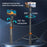 Q13 AI Smart Tracking Gimbal with 2Pcs Fill Lights Phone Selfie Stick 360 Degree Face Follow Vlog Stabilizer for Phone Photography - 5