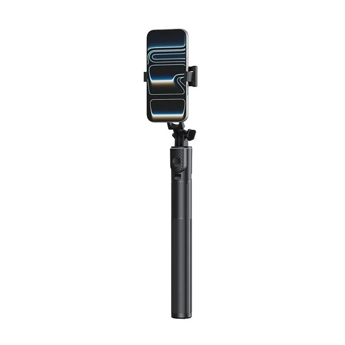 X5SE Selfie Stick Tripod 1.7m Extension Bluetooth-compatible Remote Control Portable Live Streaming Phone Stand - Black - 1