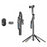 Q575TK AI Selfie Stick Auto Pop-up Face Tracking Gesture Control Bluetooth-compatible Remote Smart Gimbal Tripod for Live Streaming - Black - 1