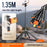 T35 Auto Pop-Up Extendable Tripod with RGB Fill Light Anti-shake Phone Holder Bluetooth-compatible Selfie Stick - Black - 4