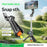 T01S Selfie Stick Tripod 3-in-1 Extendable Bluetooth-compatible Remote Phone Holder Stand for Live Streaming - Black - 3