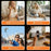 T01S Selfie Stick Tripod 3-in-1 Extendable Bluetooth-compatible Remote Phone Holder Stand for Live Streaming - Black - 5