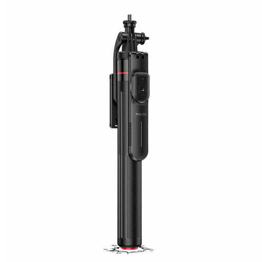 YESIDO SF34 Selfie Stick Tripod 1 / 4 Inch Thread Mount Bluetooth-compatible Remote Control Extendable Holder Stand for Phone Camera - Black - 1