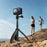 ACEFAST E49 Mini Tripod Telescopic Selfie Stick 4-Section Aluminum Alloy Portable Stand for Camera - Black - 3