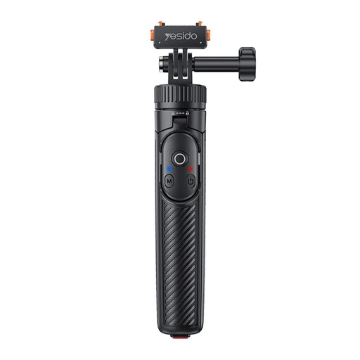 YESIDO SF38 Magnetic Quick-Release Selfie Stick for Insta360 X5 / X4 / X3 / Ace Pro 2 / Ace Pro Remote Control Telescoping Tripod - Black - 1
