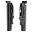 X1 96cm Extendable Bluetooth-compatible Selfie Stick One-Click Pop Up Tripod for Travel - Black - 2