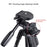 YUNTENG 5208 Professional Tripod Stand with Bluetooth-compatible Remote for DSLR SLR Camera Phone - 3