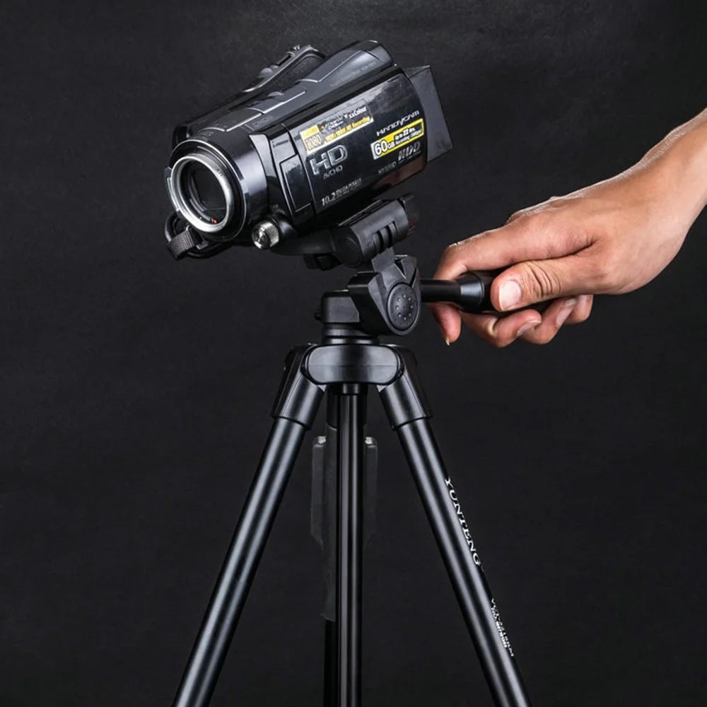 YUNTENG 5218 Portable Telescopic Tripod Photography Stand with Bluetooth-Compatible Remote Control for DSLR SLR Camera Phone - 3