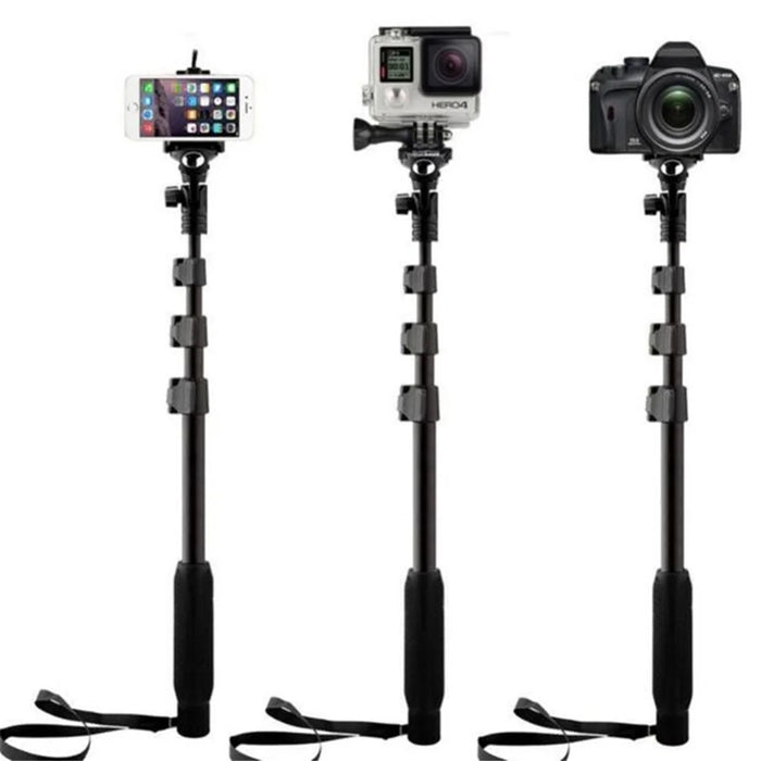 YUNTENG 188 Portable Handheld Extendable Selfie Stick Monopod with Phone Holder - 3