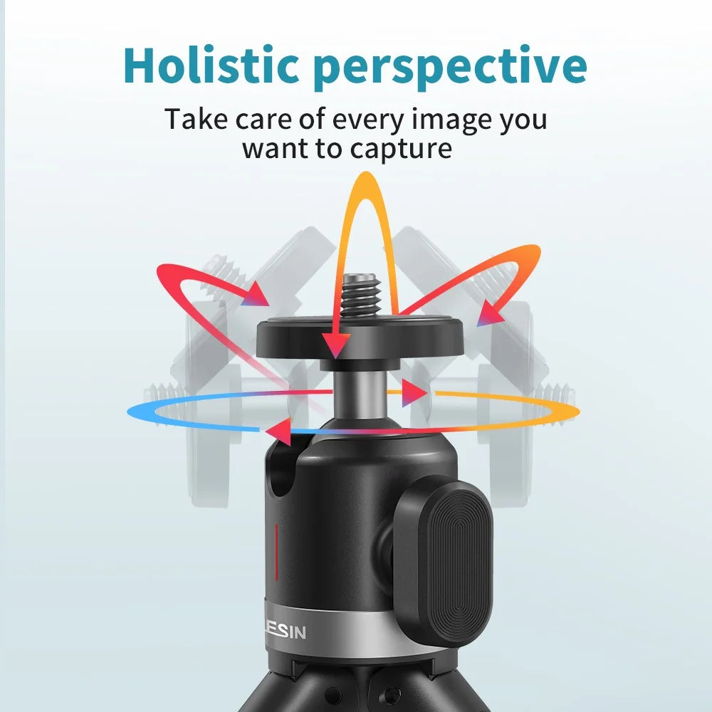 TELESIN GP-MNP-091-W Mini Selfie Stick Extendable Tripod Camera Mobile Phone Desktop Stand - 3