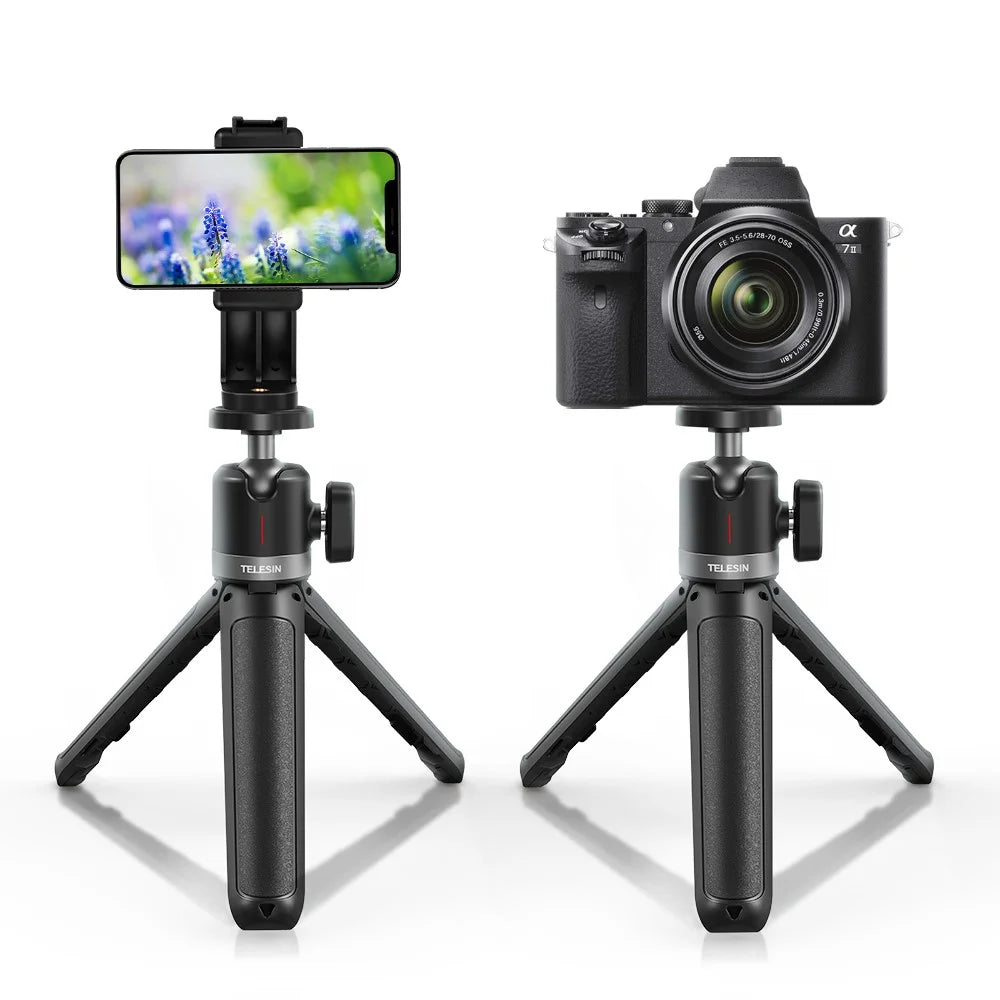 TELESIN GP-MNP-091-W Mini Selfie Stick Extendable Tripod Camera Mobile Phone Desktop Stand - 7