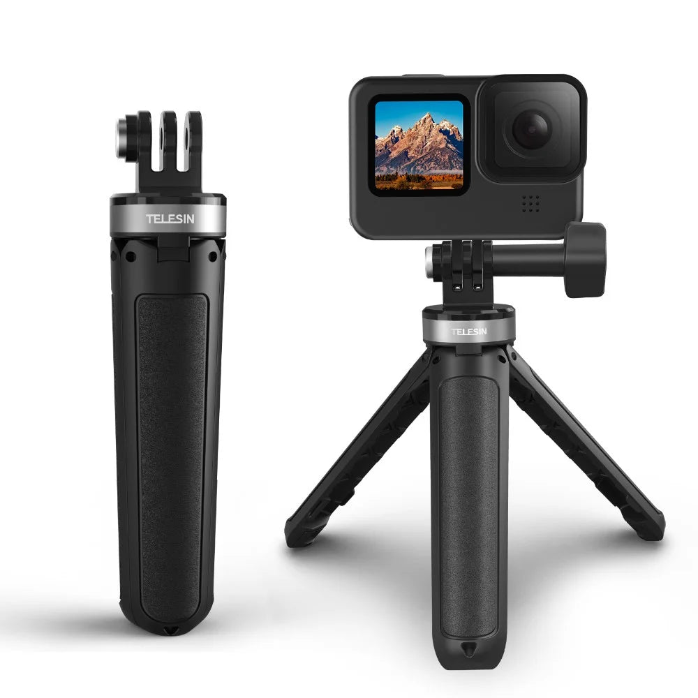 TELESIN GP-MNP-092-X Mini Extendable Selfie Stick Tripod Desktop Stand for GoPro Action Camera - 1