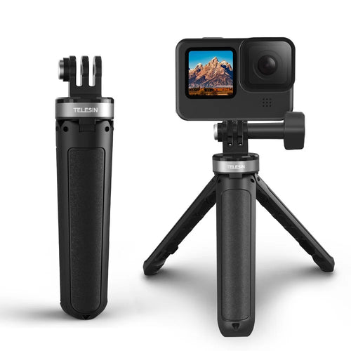TELESIN GP-MNP-092-X Mini Extendable Selfie Stick Tripod Desktop Stand for GoPro Action Camera - 1