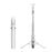 SEAJIC AB403 Selfie Stick Tripod Extendable 2 in 1 Aluminum Bluetooth-compatible Selfie Stick with Remote Shutter - White / Silver - 1