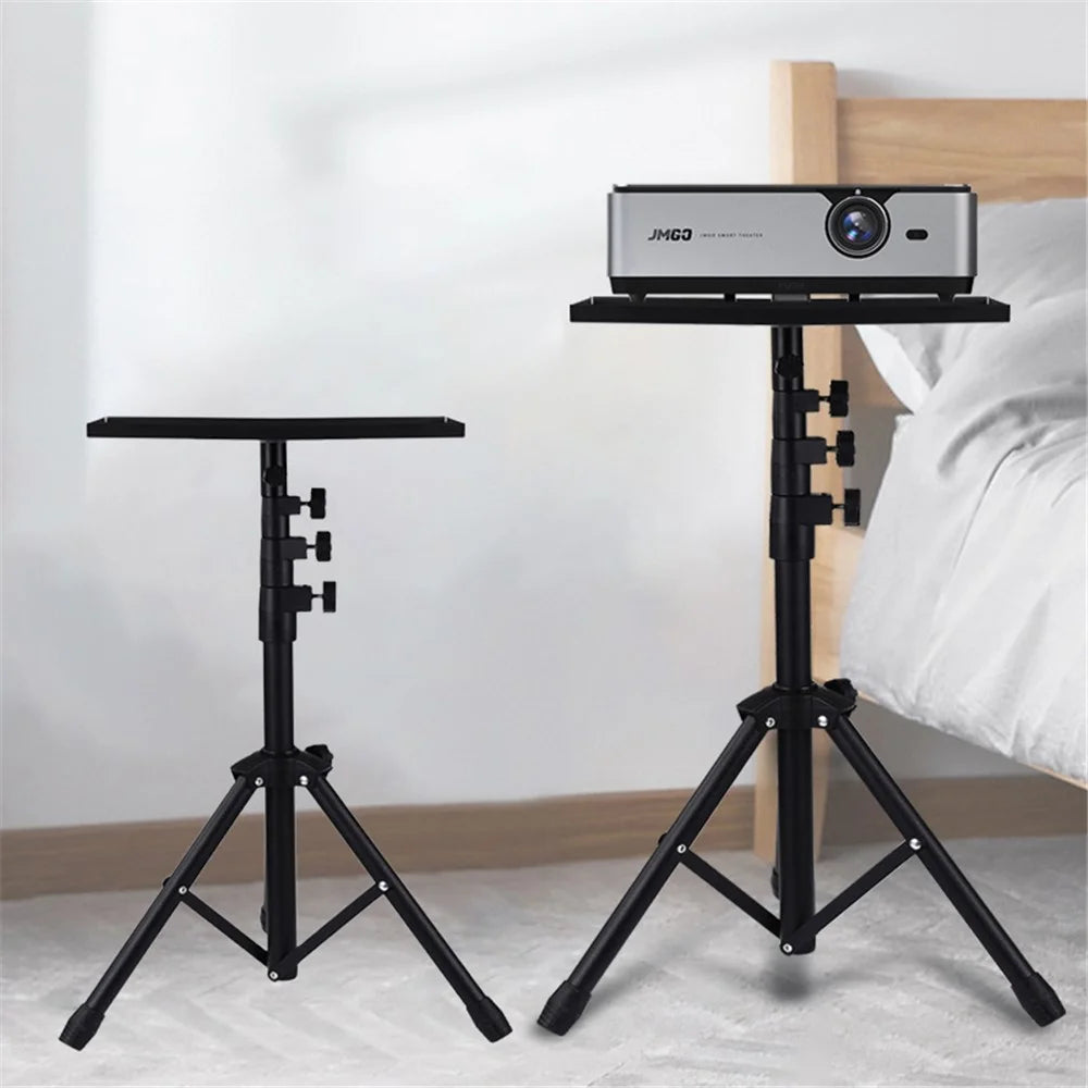 JYX-509 Adjustable Tripod Computer Stand with Plate for Projectors Laptop - 1