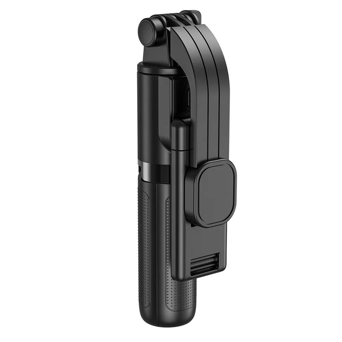 H8 3 in 1 Selfie Stick Phone Tripod Extendable Monopod with Bluetooth-compatible Remote for Smartphone Selfie Stick - Black - 6