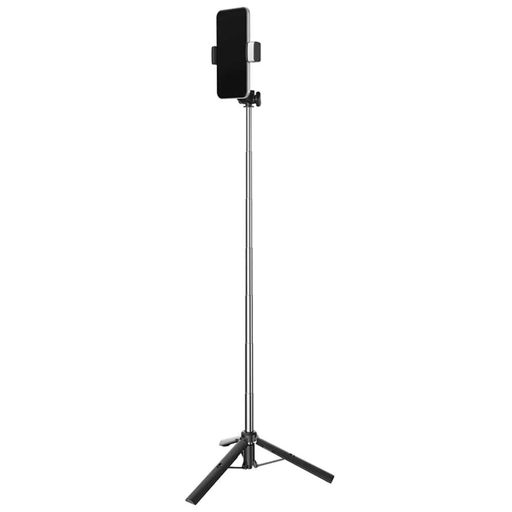 A31E Expandable Bluetooth-compatible Selfie Stick Tripod Stand with Phone Holder and LED Fill Light - 2