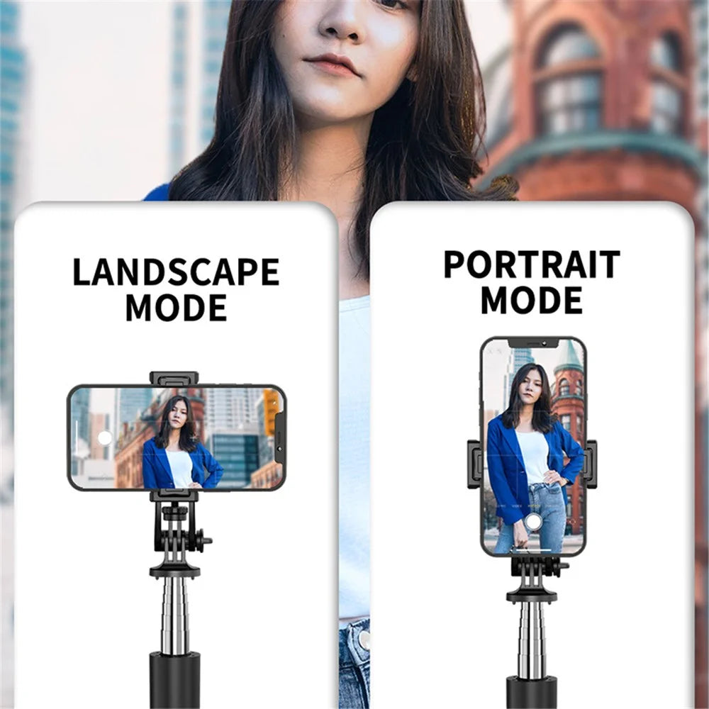 Q05 1580mm Bluetooth-compatible Selfie Stick Mobile Phone Tripod Stand with Bluetooth-compatible Remote for Android iOS - 5