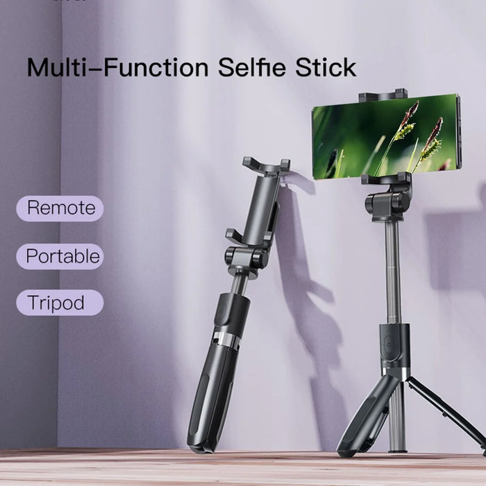 YESIDO SF11 Bluetooth-compatible Remote Control Mobile Phone Holder Tripod Extendable Selfie Stick - 2