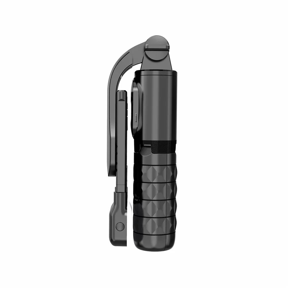 Q10s Portable Bluetooth-compatible Remote Control Phone Holder Tripod Extendable Aluminium Alloy Pole Live Streaming Selfie Stick with Fill Light - 3