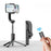 Cloud Shadow 4 WS-19017-1 Portable Bluetooth-compatible Remote Control Single Axis Phone Holder Stabilizer Extendable Tripod Live Streaming Selfie Stick - 1